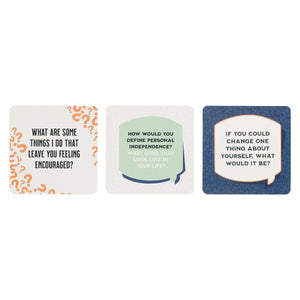 88 Great Conversation Starters For Parents & Teens Tin Box Card Set