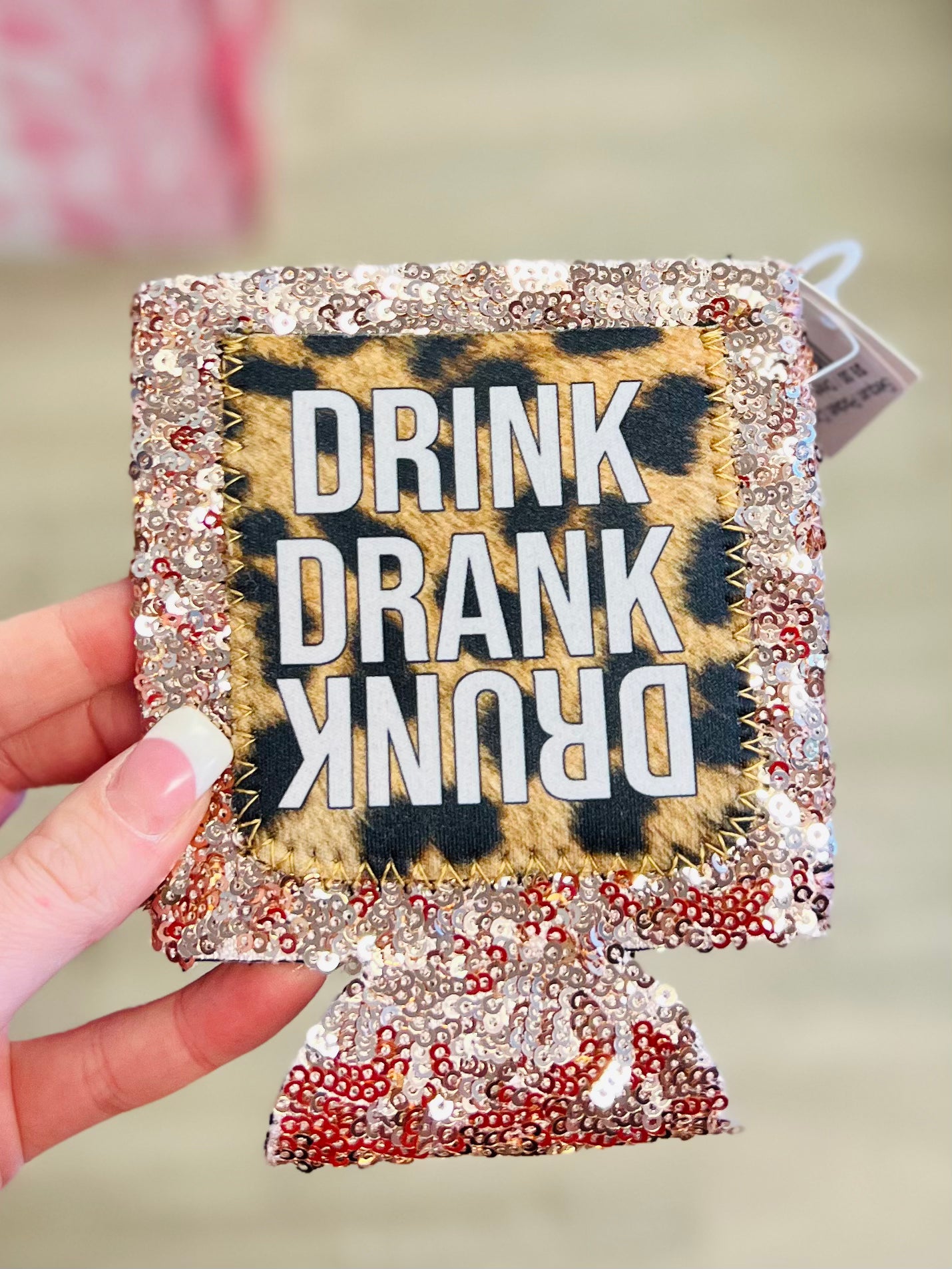 Sequin Pocket Can Coolers/KOOZIES