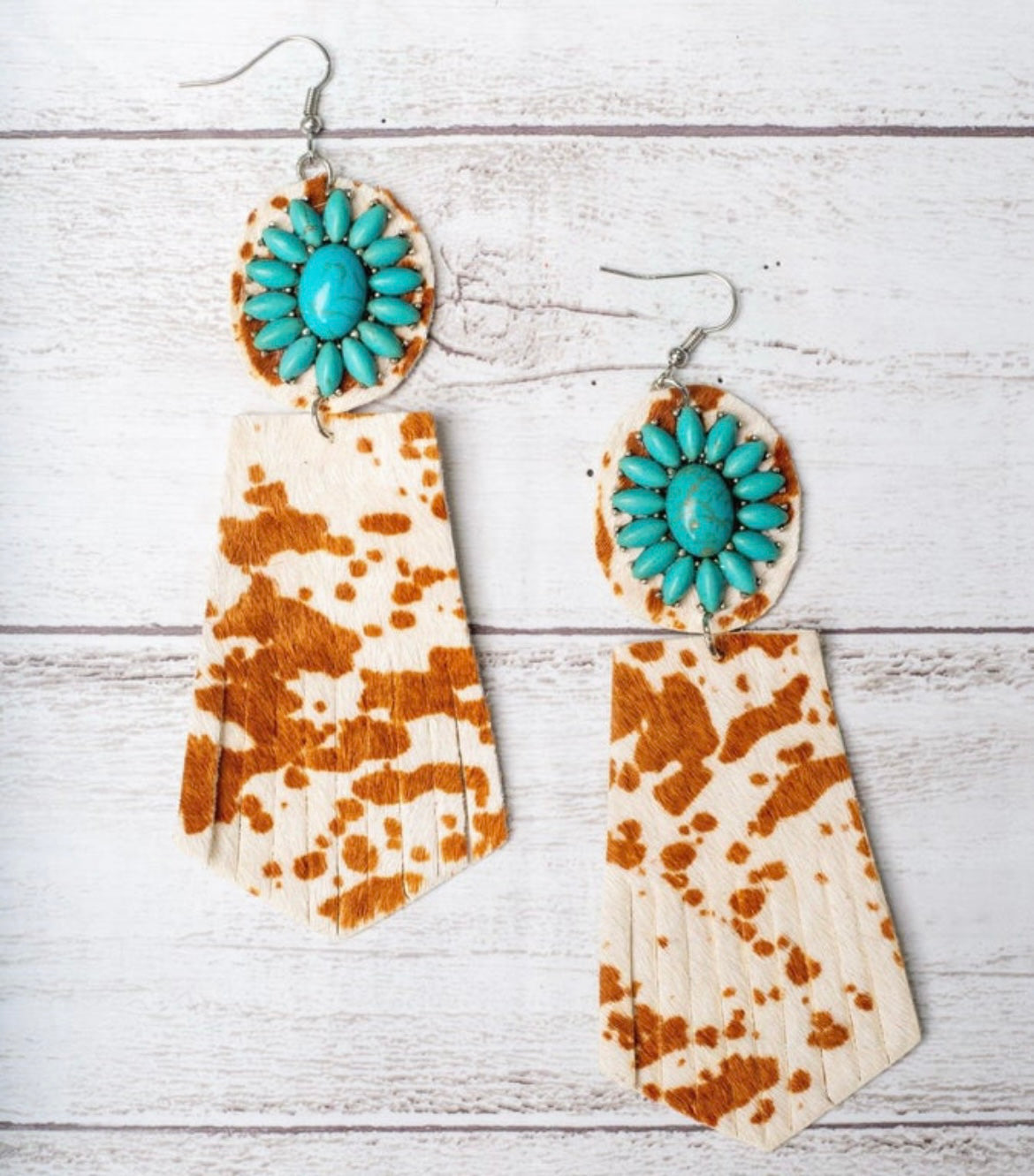 Rodeo Sweetheart Fringe Earrings