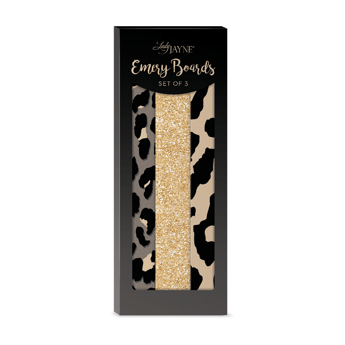 Animal Print Nail File - 3 Pack