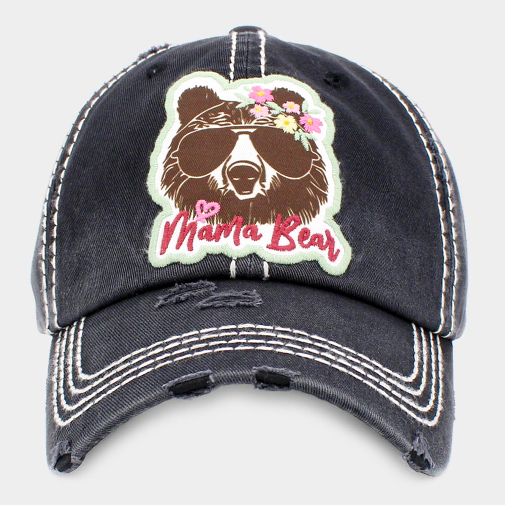 Boho Mama Bear Hat