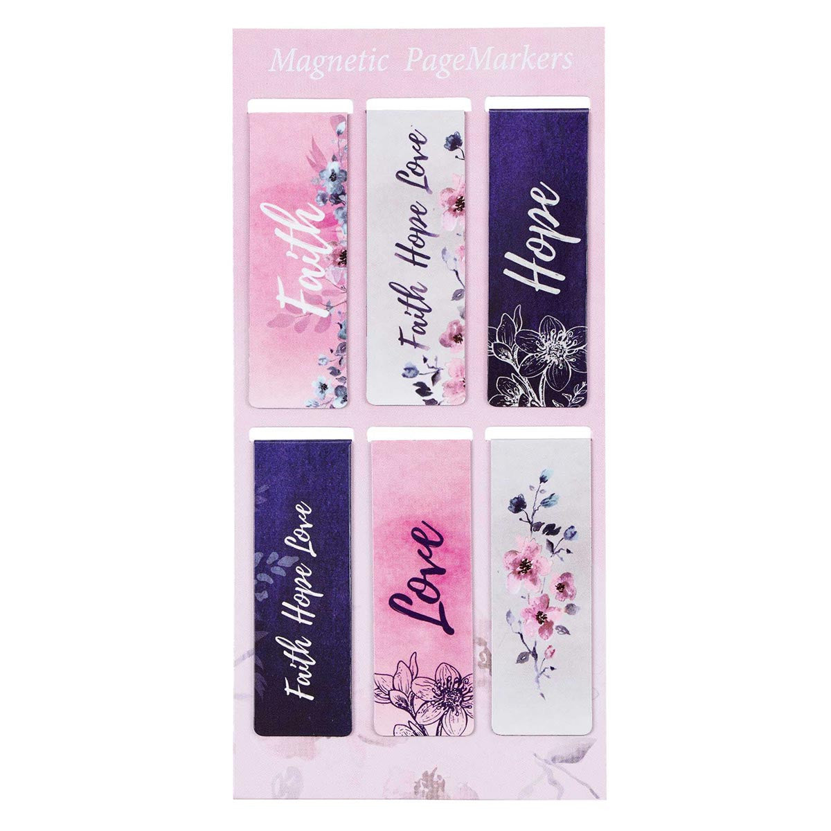 Tall Magnetic Bookmark Page Marker Set