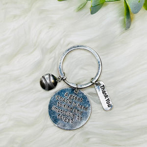 Coach Keychain