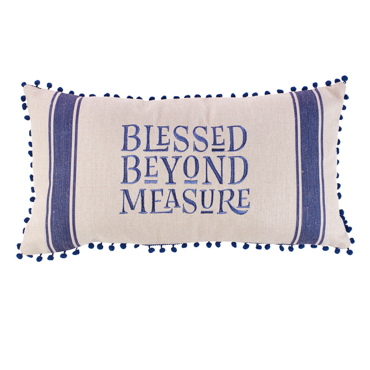 Blessed Beyond Measure Oblong Pillow