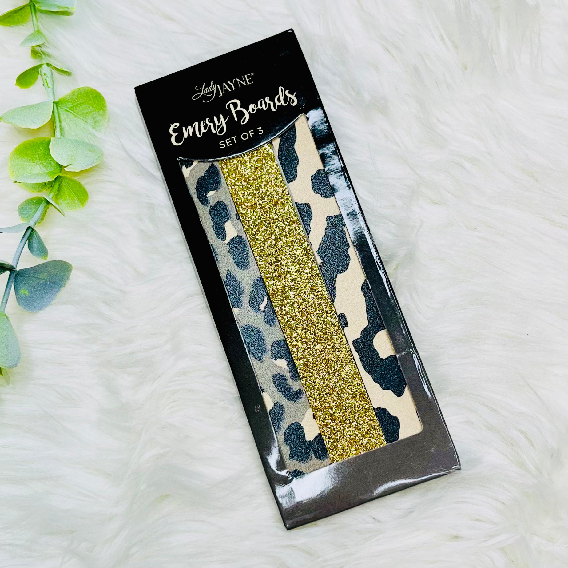 Animal Print Nail File - 3 Pack