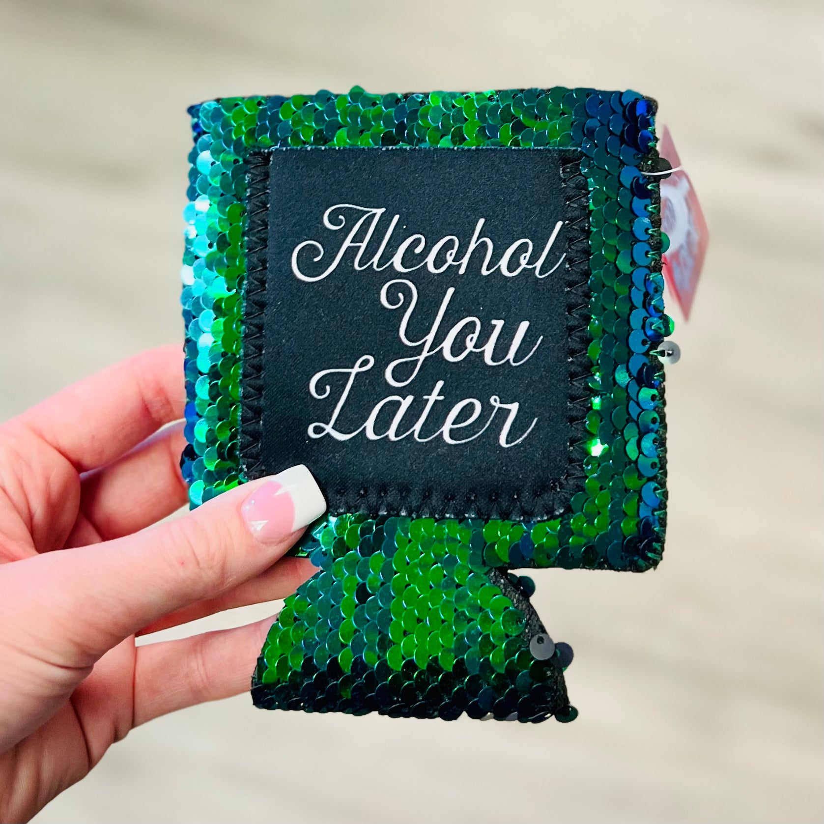 Sequin Pocket Can Coolers/KOOZIES