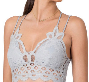 Padded Crochet Lace Bralette