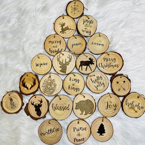 Handmade Wooden Ornaments