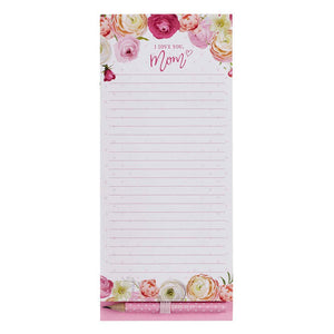 Love You Mom Notepad & Pencil