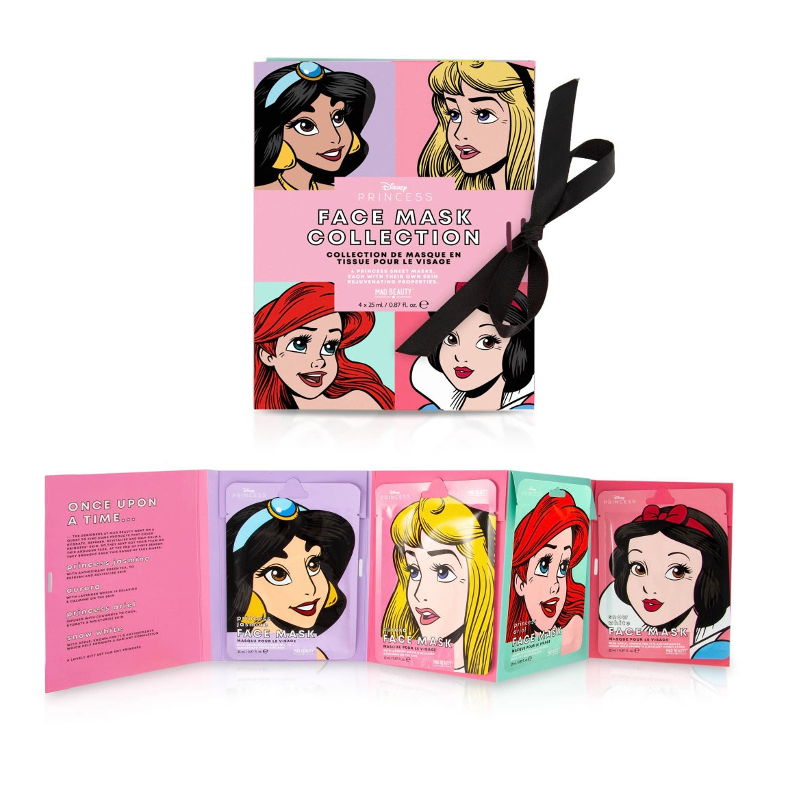 Princess Face Mask Booklet Gift Set