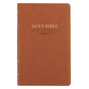 Saddle Tan KJV Gift Edition Bible