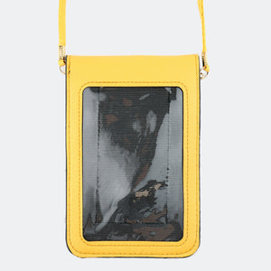 Sports Clear Phone Crossbody Bag- Touchscreen