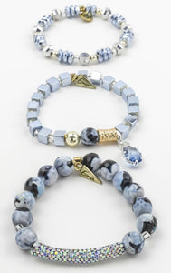 EXTENDED STACKS ERIMISH SET OF BRACELETS