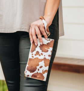 Cowhide Wristlet Bangle