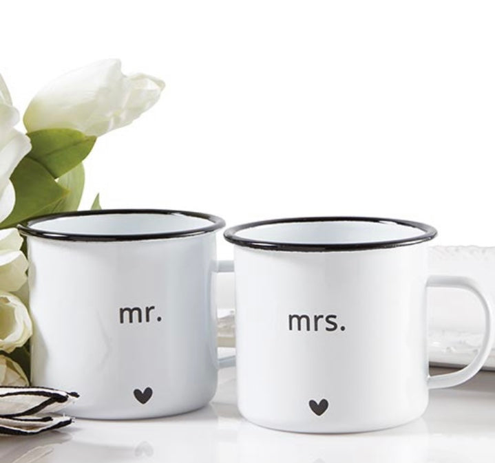 Mug Set Mr & Mrs 2 pc