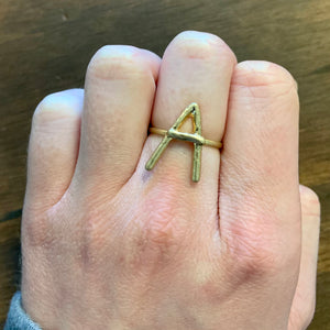 Initial Adjustable Ring