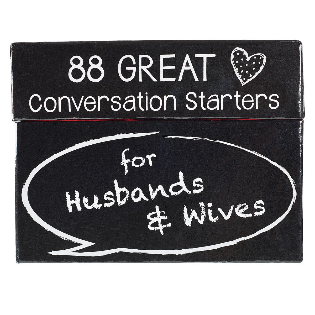 88 Great Conversation Starters For Husbands & Wives Cards&Box