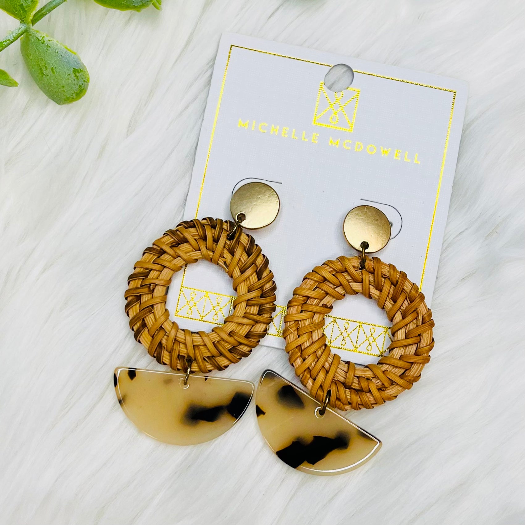 Mary Square Summit Earrings