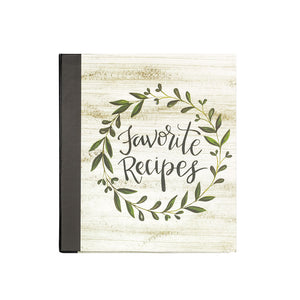 Recipe Binder With Cards