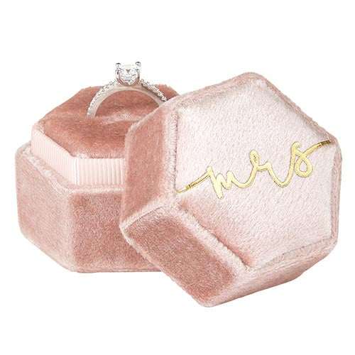 Wedding Velvet Ring Box