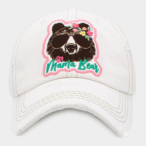 Boho Mama Bear Hat