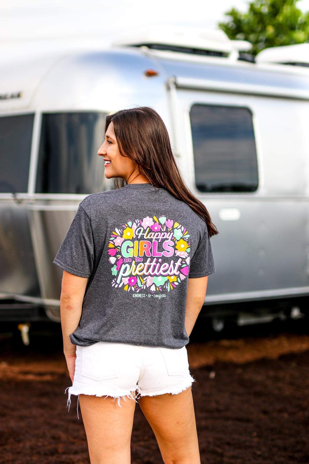 Happy Girls Are The Prettiest KC Tee