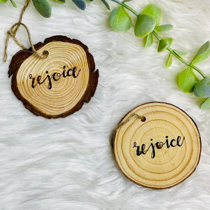 Handmade Wooden Ornaments