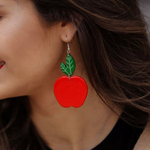 An Apple A Day Earrings