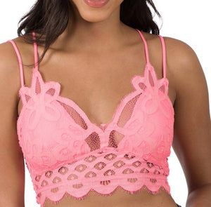 Padded Crochet Lace Bralette