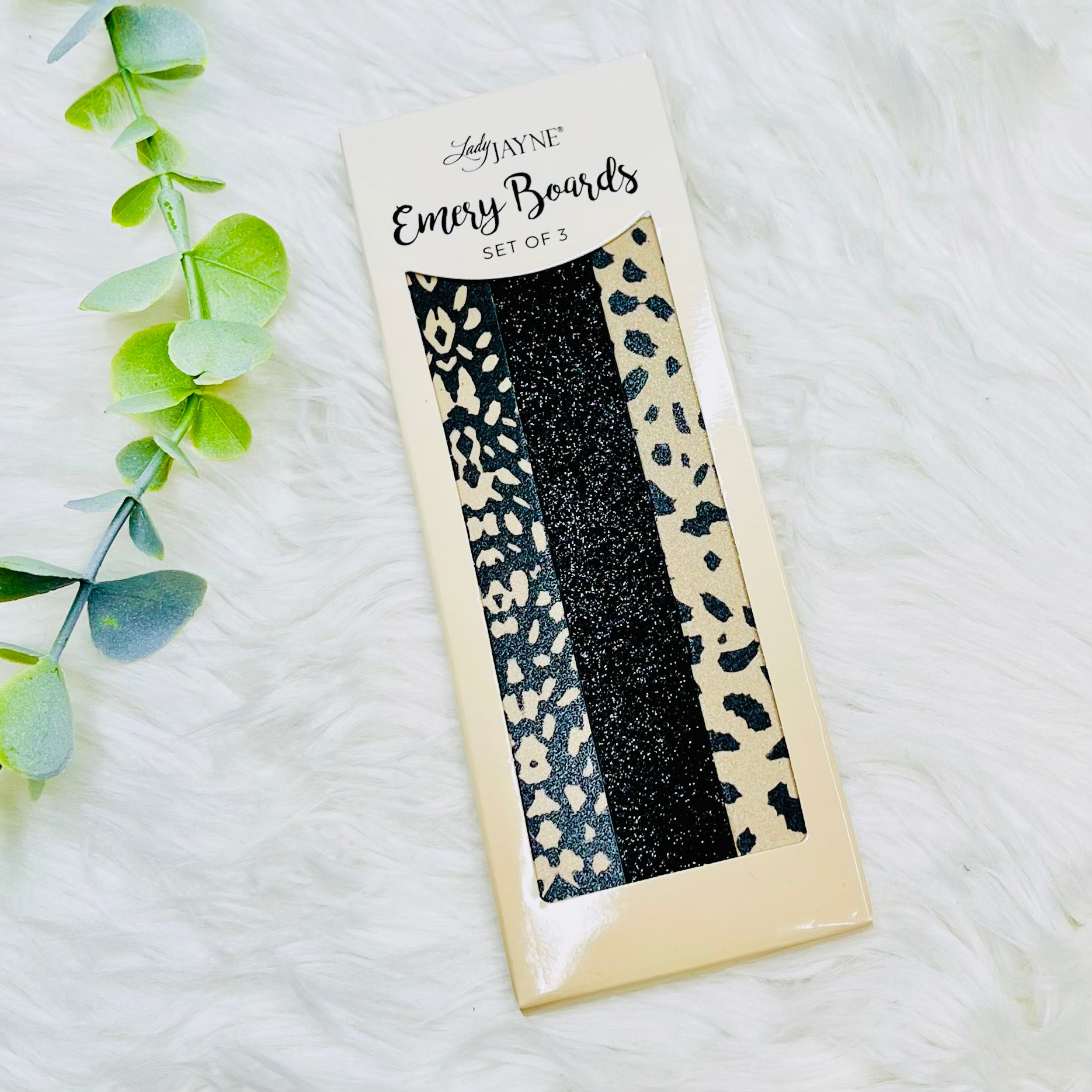 Animal Print Nail File - 3 Pack