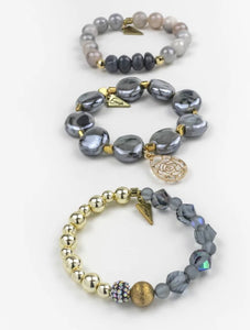 EXTENDED STACKS ERIMISH SET OF BRACELETS