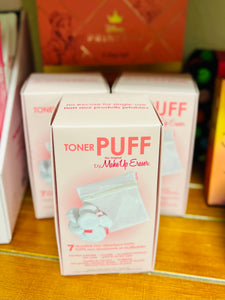 Makeup Eraser Toner Puff 7 Pack