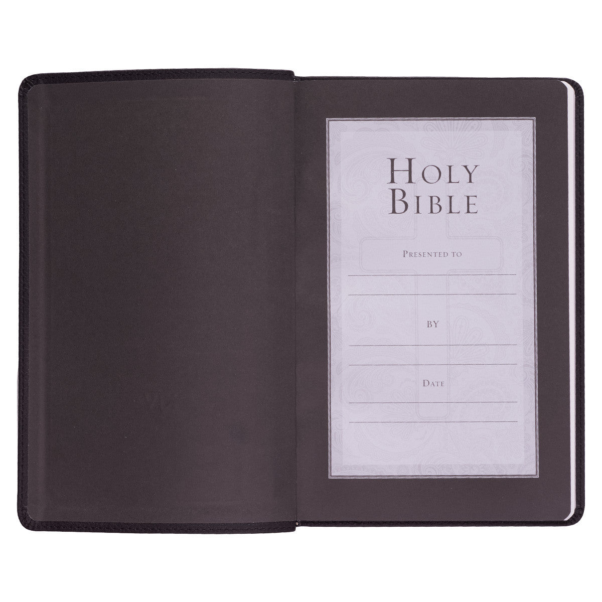 Black Faux Leather KJV Gift Edition Bible